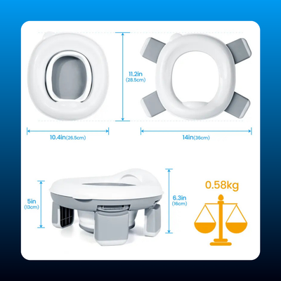 Portable Potty Training Toilet with Storage Bag