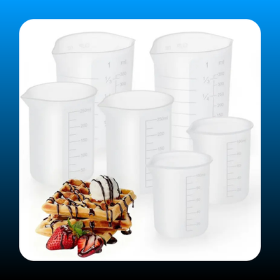 Measuring Silicone Cups