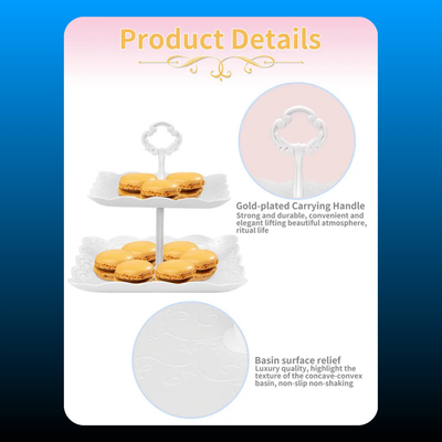 Plastic Cupcake Stand Set