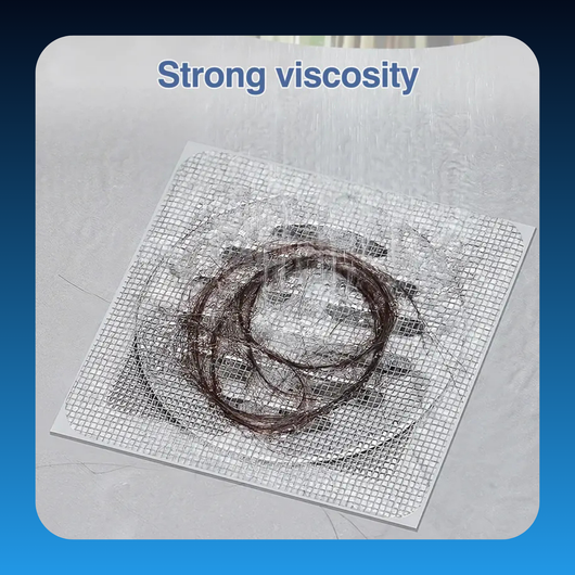 Disposable Shower Drain Cover Hair Catcher (12 Pack)