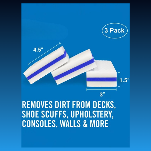 Magic Boat Erasers (3 Pack)