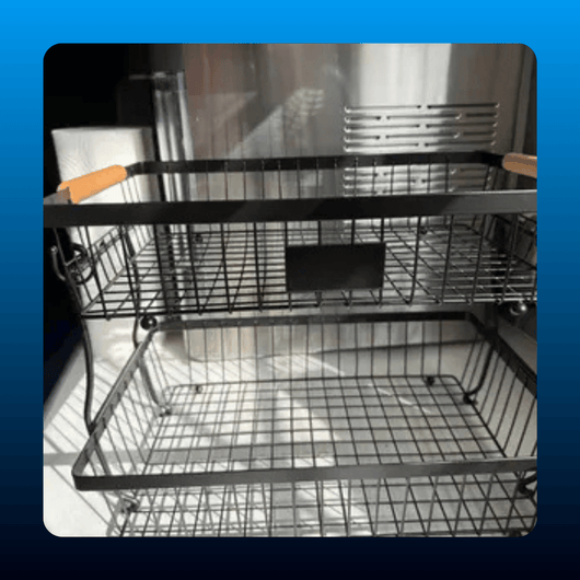 2-Tier Fruit and Vegetable Storage Rack