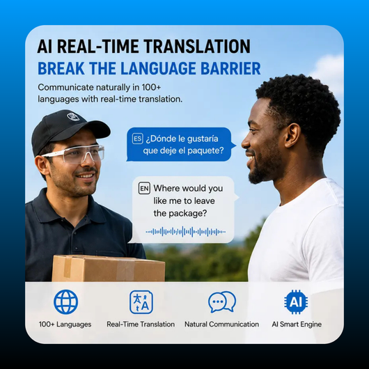 Smart Work Glasses with Open-Ear Audio