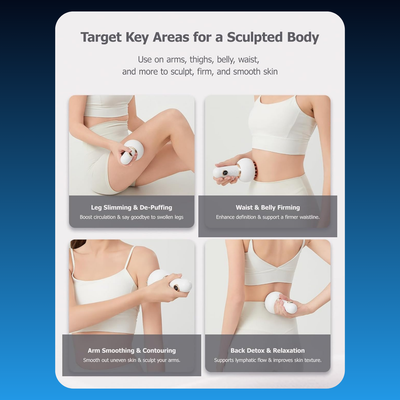 Lymphatic Drainage Massager & Anti Cellulite Massage Tool