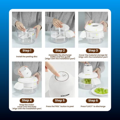 Automatic Potato & Garlic Peeler