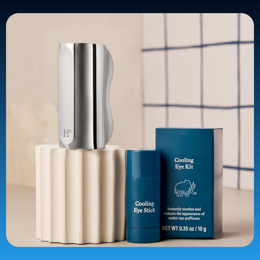 Cooling Eye Kit with Caffeine & Aloe Vera