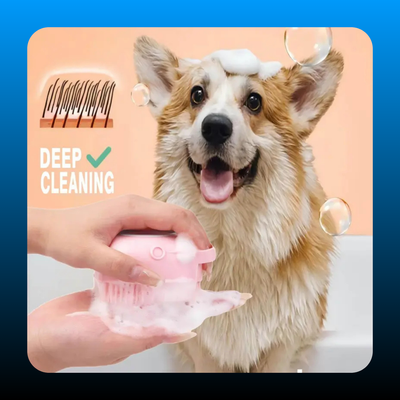 Pet Grooming Bath Massage Brush