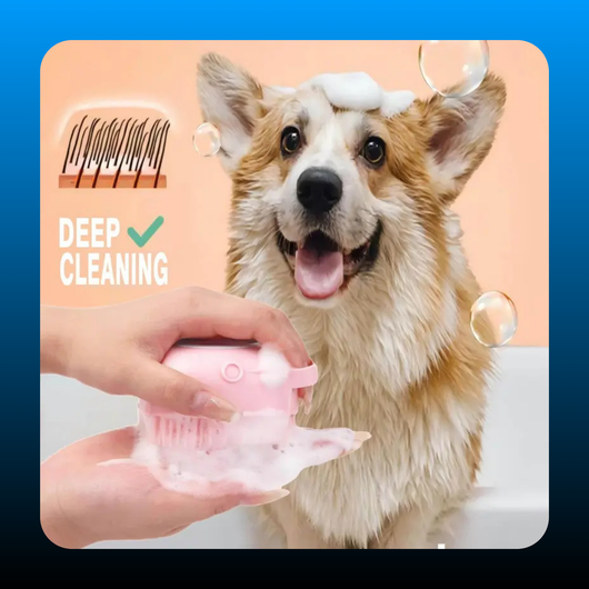 Pet Grooming Bath Massage Brush