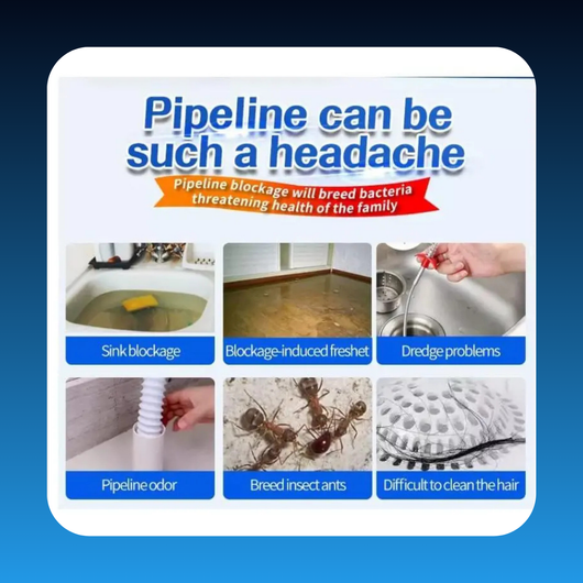 Powerful Sink and Drain Cleaner Powder