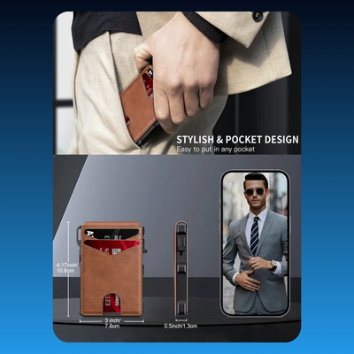 Minimalist Slim RFID Protection Wallet