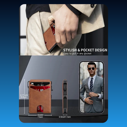 Minimalist Slim RFID Protection Wallet