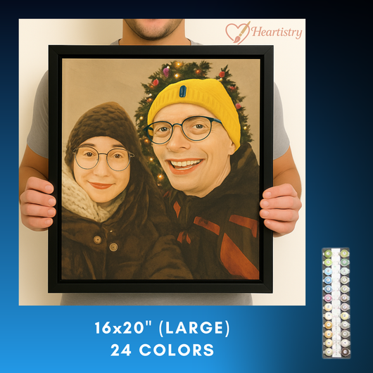 Heartistry – Custom Paint by Number’s Kit