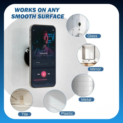 Multifunctional Vacuum Suction Phone Holder