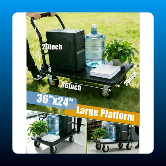 1800 Pound Folding Platform Cart