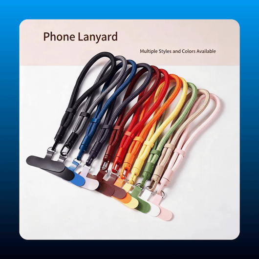 Phone Lanyard with Rotating Clip