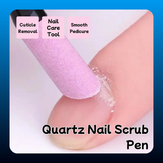 Quartz Nail File and Cuticle Pen