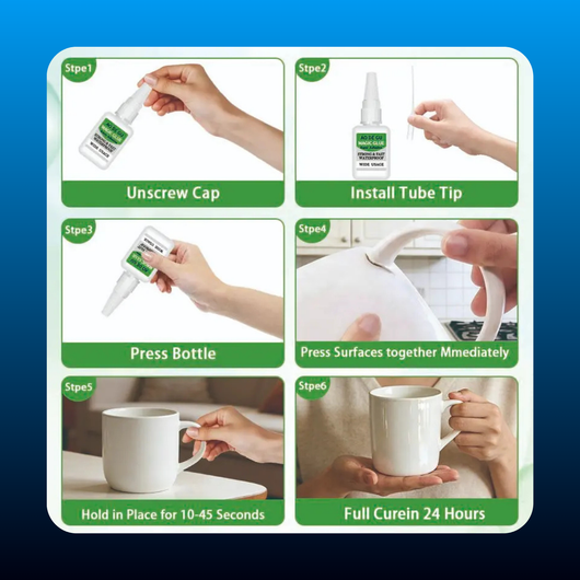 4PCS Fast Setting Glue