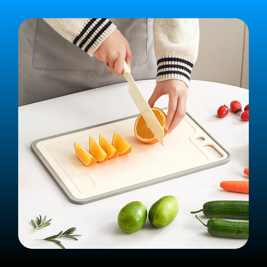 Non-Slip Dishwasher Safe Reversible Cutting Board