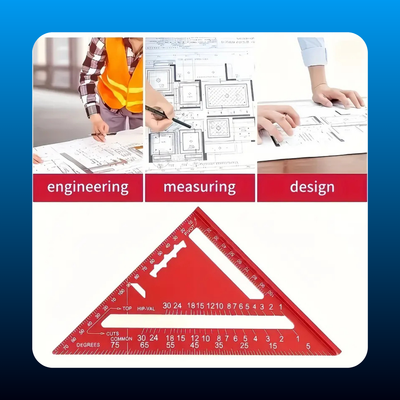7-inch Metric Triangular Ruler