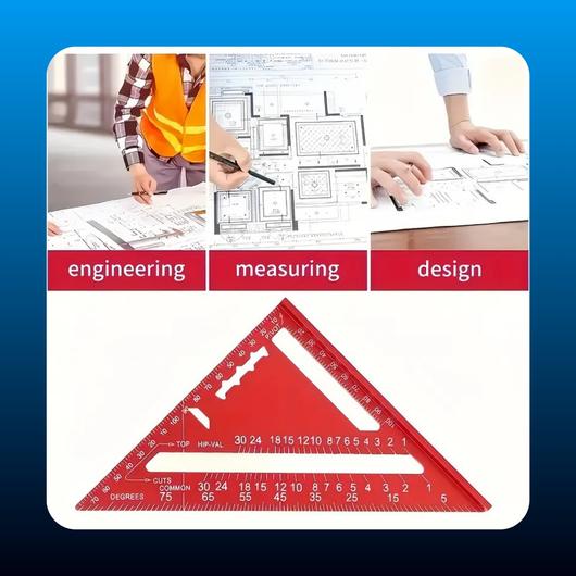 7-inch Metric Triangular Ruler