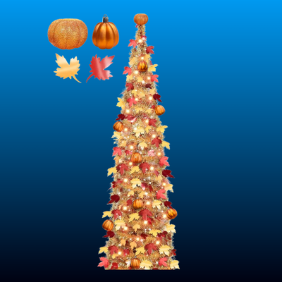 Pop Up Maple Leaf Tree
