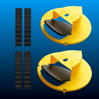 Auto-Reset Bucket Mouse Trap Lid