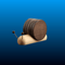 Wooden Snail Coaster Set