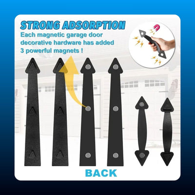 Magnetic Garage Door Hardware Set (2 Pack)