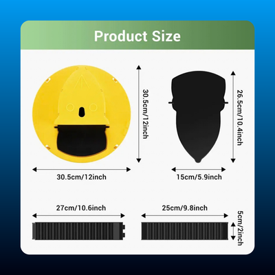 Auto-Reset Bucket Mouse Trap Lid