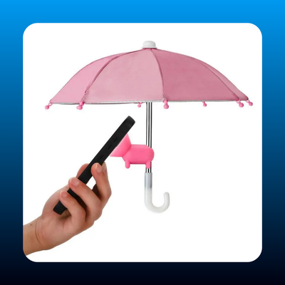 Outdoor Vacation Beach Umbrella Cellphone Holder