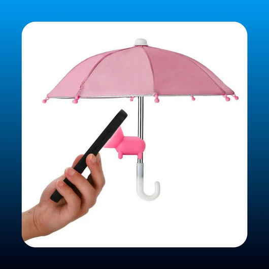 Outdoor Vacation Beach Umbrella Cellphone Holder