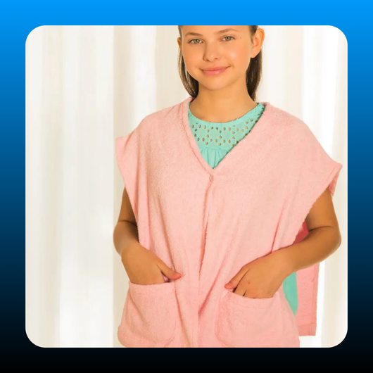 Hair Towel Cape for Blow Drying & Styling