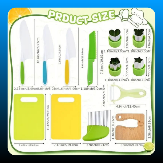Children's Kitchen Tool Set