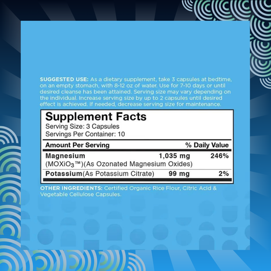 Oxygenated Magnesium for Constipation Relief