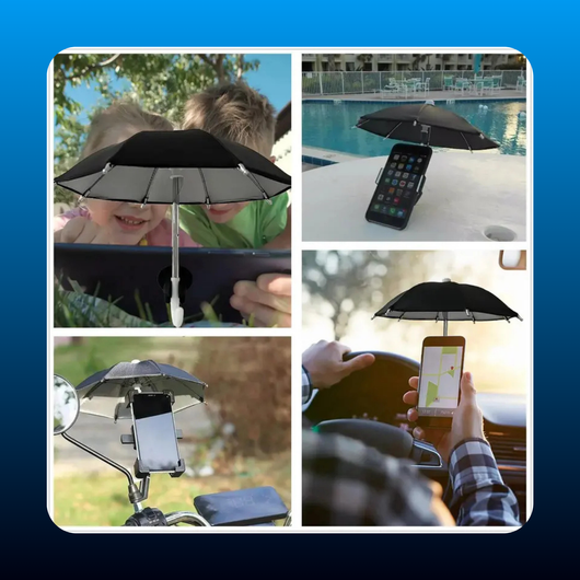Outdoor Vacation Beach Umbrella Cellphone Holder