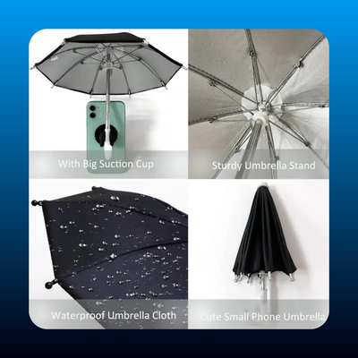 Outdoor Vacation Beach Umbrella Cellphone Holder