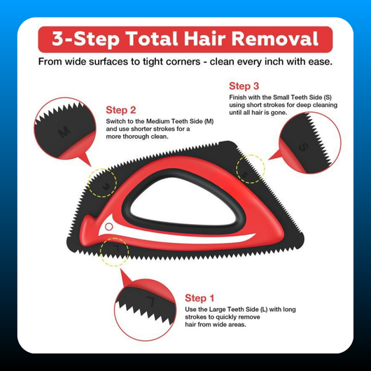 Mini Pet Hair Remover for Furniture