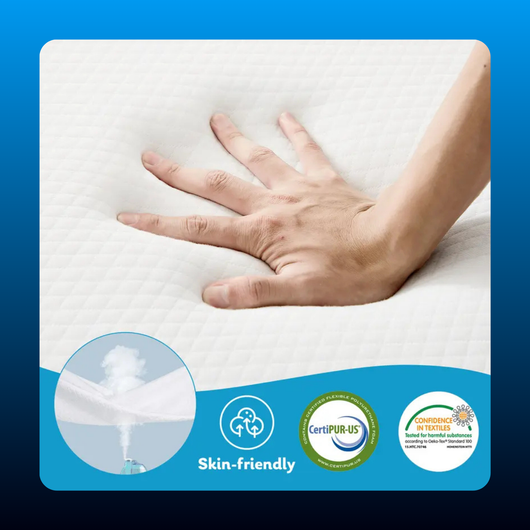 Tri Fold Memory Foam Mattress