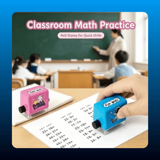 Math Practice Roller Stamp