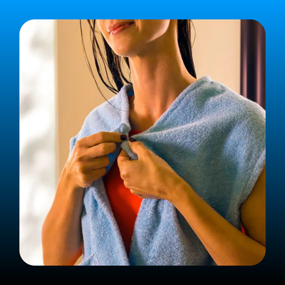 Hair Towel Cape for Blow Drying & Styling