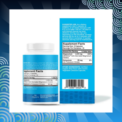 Oxygenated Magnesium for Constipation Relief