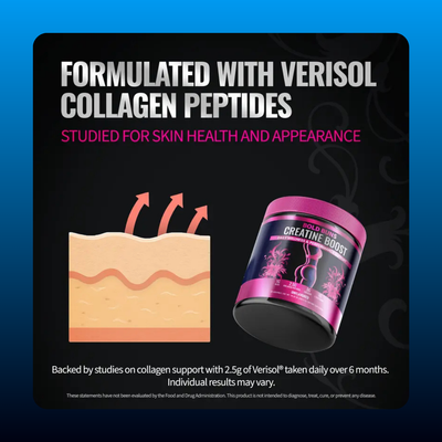 Creatine and Collagen Powder for Women