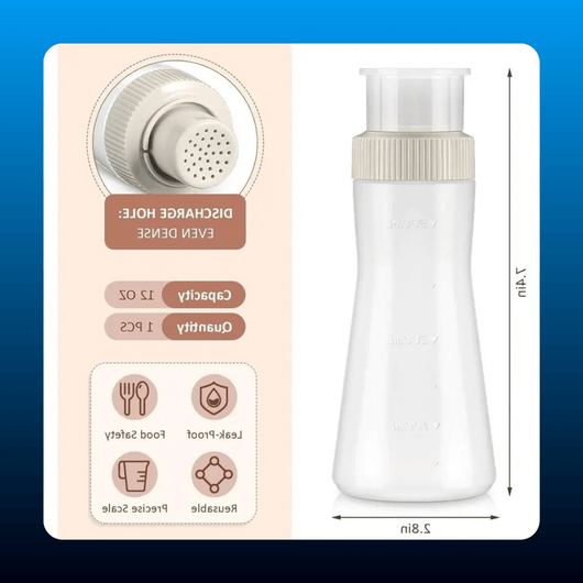 Cake Moistening and Syrup Bottle, 12oz