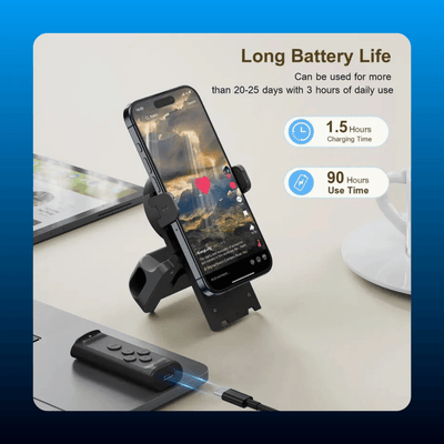 Scrolling Remote with Phone Stand