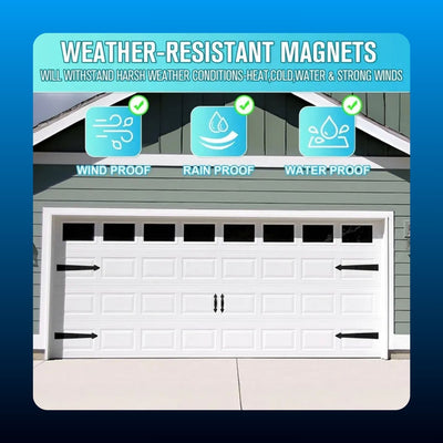 Magnetic Garage Door Hardware Set (2 Pack)