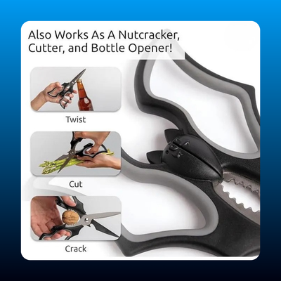 Bat Wing Kitchen Scissors