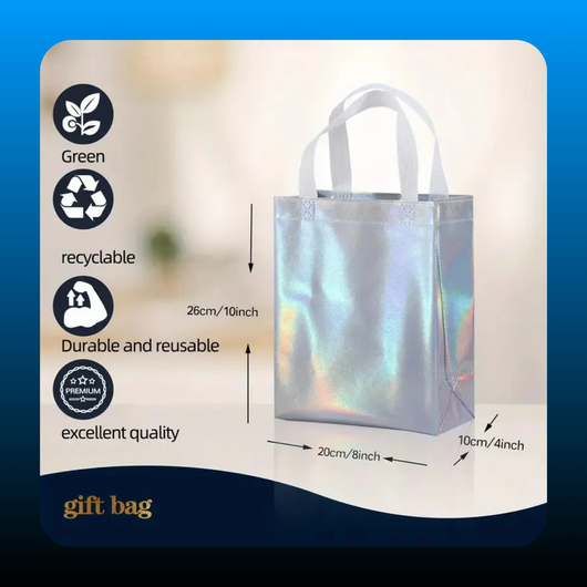 Iridescent Bags Large Size (12 PCS)