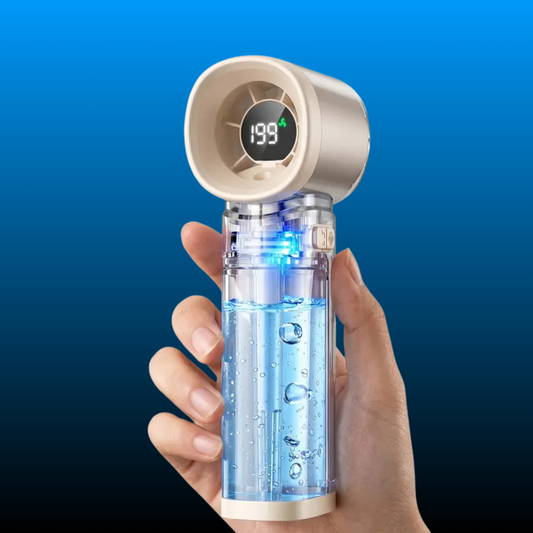 Portable Handheld Misting Cooling Fan