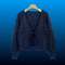 Tie Front Cable Knit Cardigan