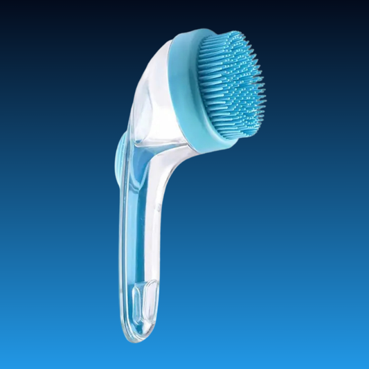 Pet Bath Brush with Built-in Shampoo Dispenser